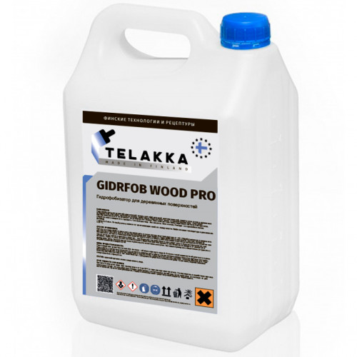 гидрофобизатор для дерева Telakka GIDROFOB WOOD PRO 10л