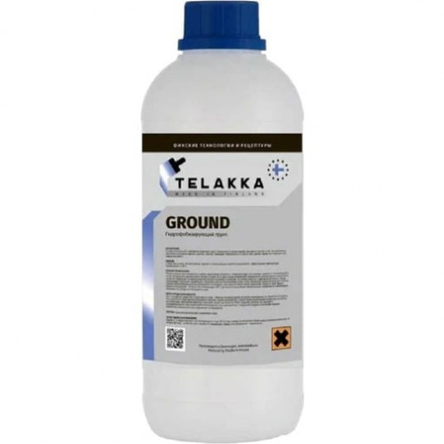 гидрофобизирующий грунт  Telakka GIDROFOB GROUND 1л